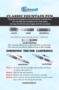 Fountain Pen Insert Design - JPcreaitve - Graphic Designer Calgary AB