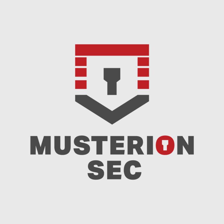 MusterionSec -Airdrie - Logo-Design - Vertical - JPcreative - Logo Designer Regina AB