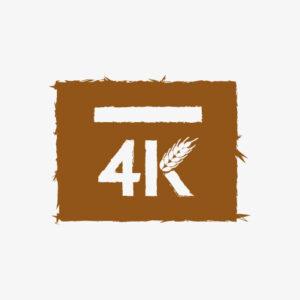 Bar 4K Farms Logo Icon - JPcreative - Logo Design Calgary