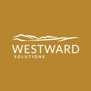 Westward-Solutions-Logo-Design-in-White - JPcreative - Logo Design Calgary Alberta