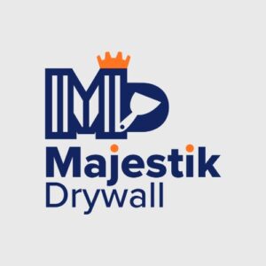 Drywall Business Logo Design - Vertical Layout - Logo Design Calgary Alberta -JPcreative