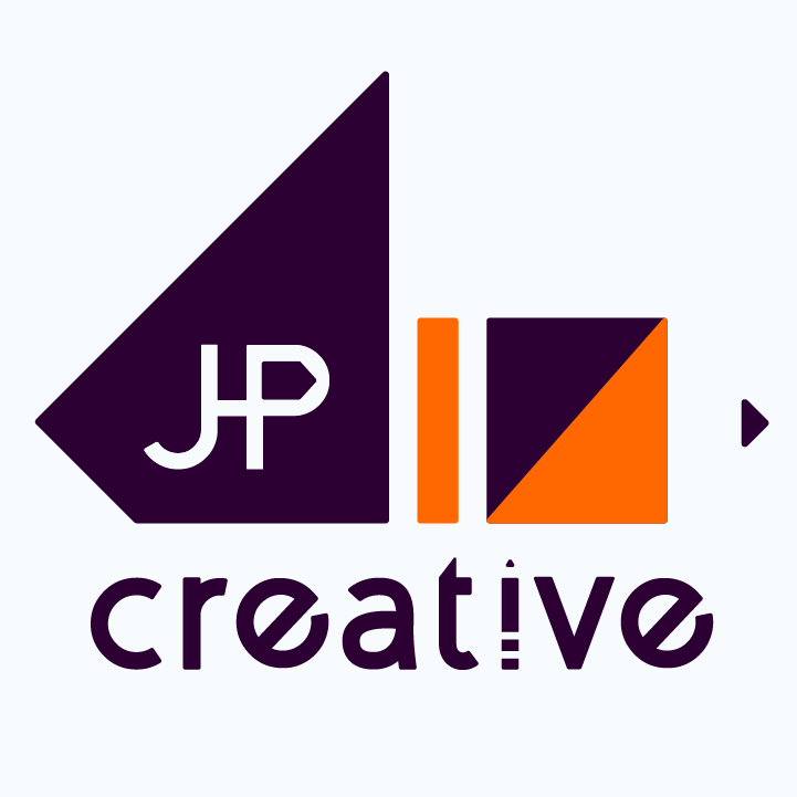 JPcreative Logo - Calgary Based Creative Professional - Website Design, Graphic Design, Google Ads & SEO